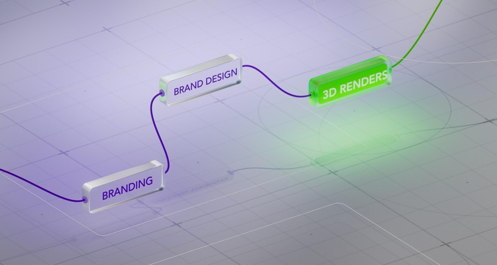 Ein Computerbildschirm zeigt ein leuchtend grünes Licht – Symbol für digitale Technologie im Büroalltag.