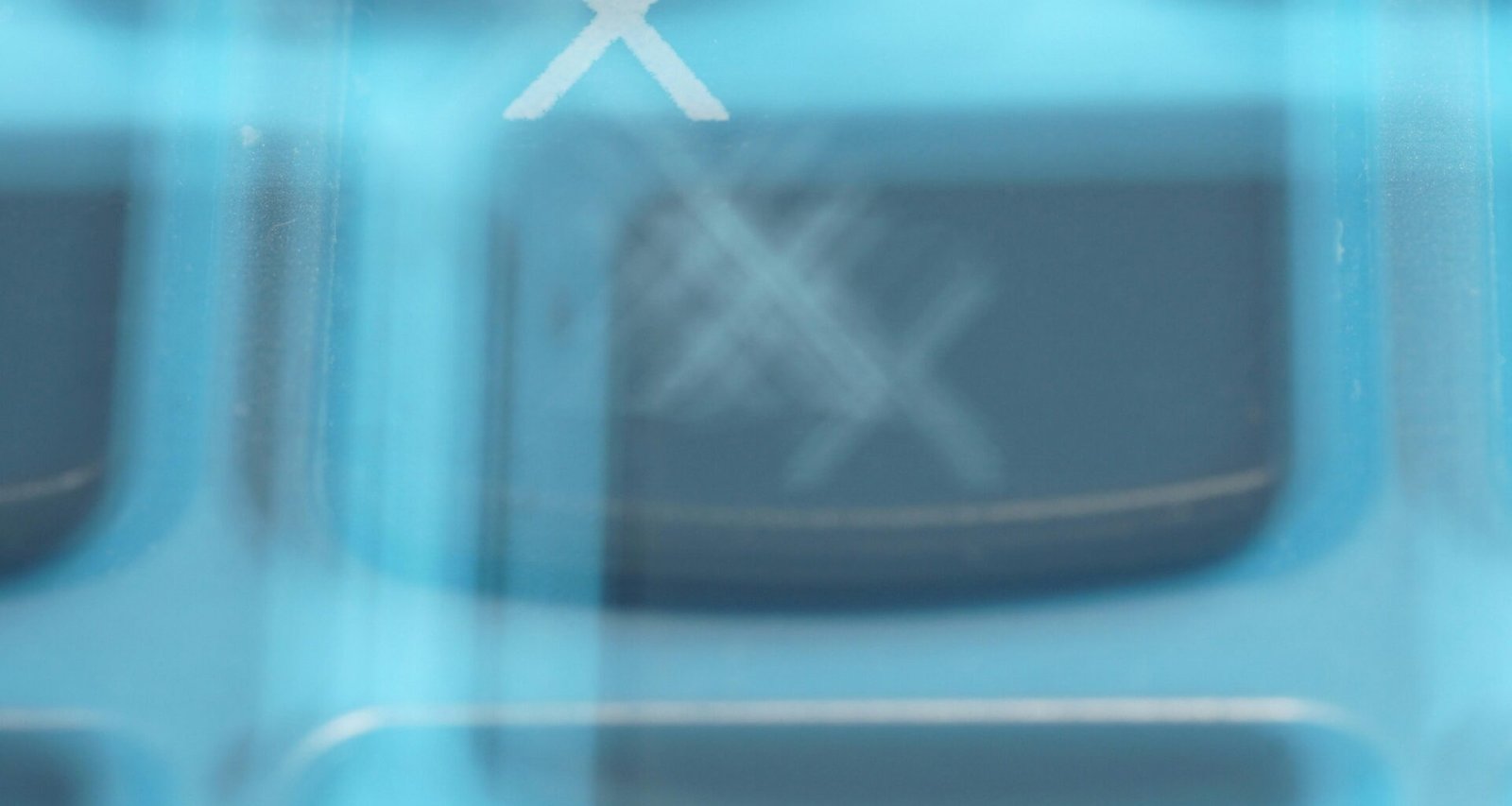 Ein Computerbildschirm zeigt ein gut erkennbares Logo als Beispiel für digitales Markendesign und visuelle Identität.