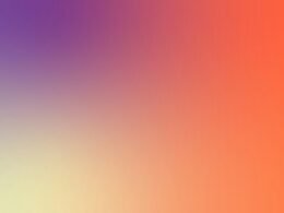 Verschwommener Hintergrund mit sanft verlaufenden Regenbogenfarben, abstrakt und kreativ gestaltet