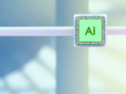 Nahaufnahme des Symbols Al für Aluminium auf einem Hintergrund, klar fokussiert, geeignet für Artikel über Chemie und Technik