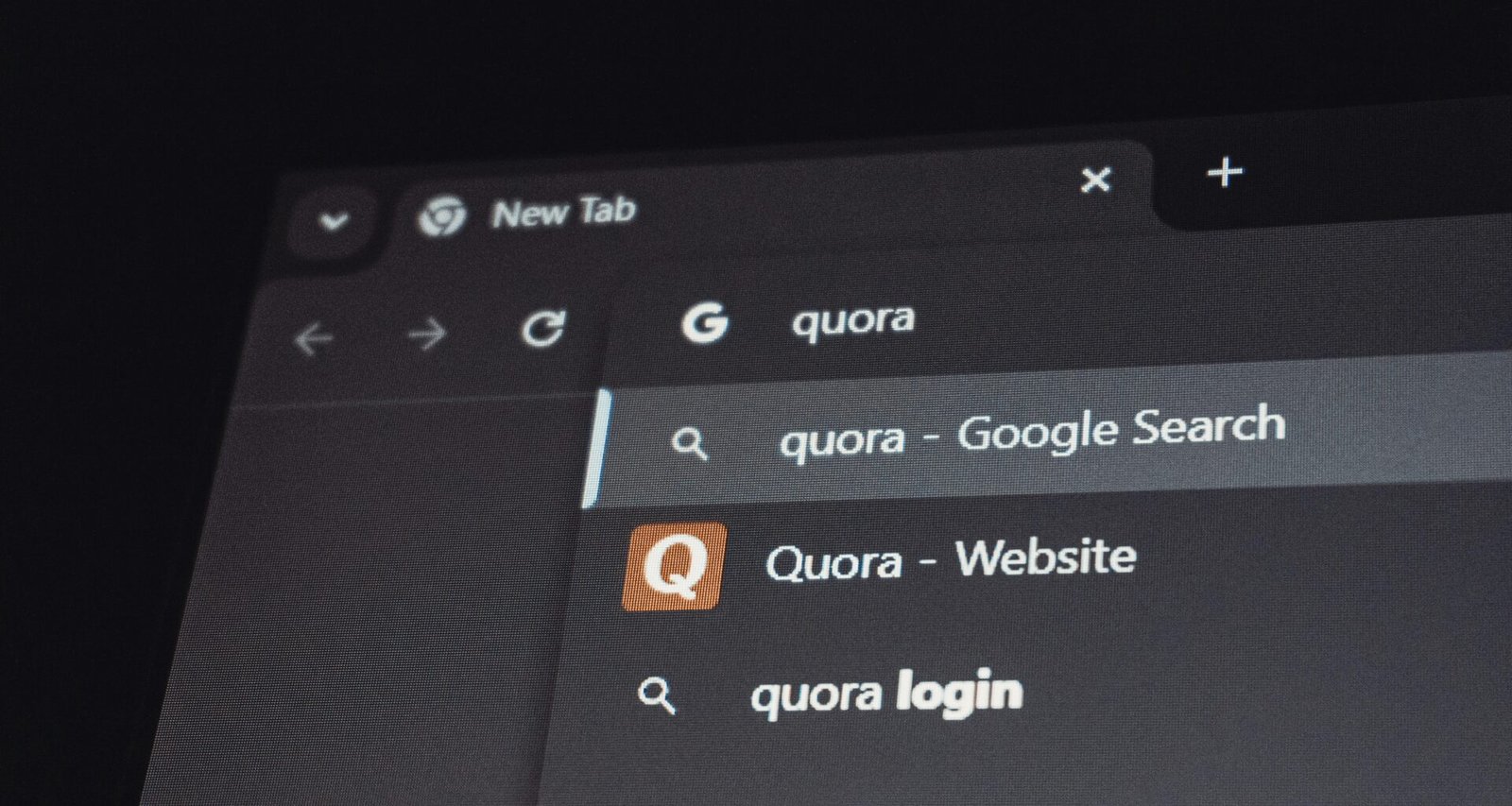 Screenshot von Google-Suchergebnissen, in denen die Website Quora in den organischen Treffern erscheint.