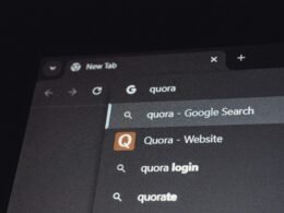 Screenshot von Google-Suchergebnissen, in denen die Website Quora in den organischen Treffern erscheint.