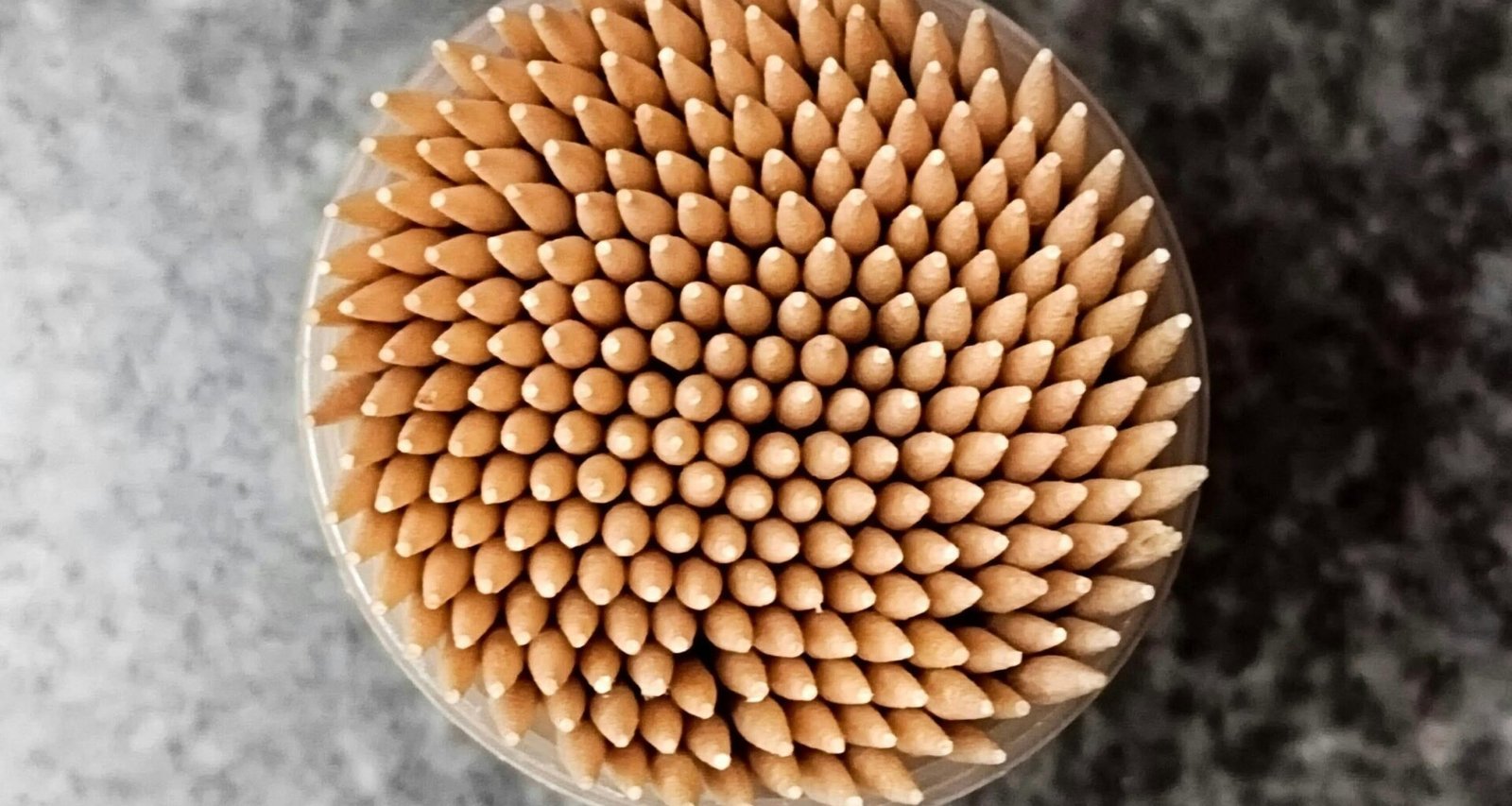 Nahaufnahme eines runden Objekts, das auf einem Tisch liegt. Klare Konturen und natürliche Lichtverhältnisse.