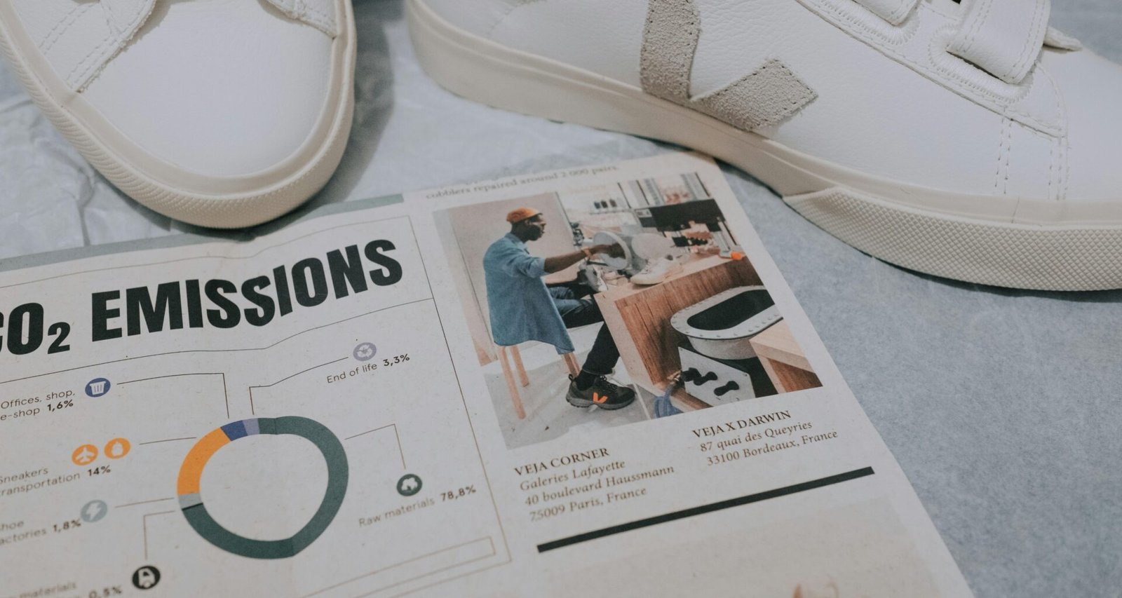 Minimalistische Webseite mit klarem Layout und moderner Navigation auf einem Desktop-Bildschirm dargestellt